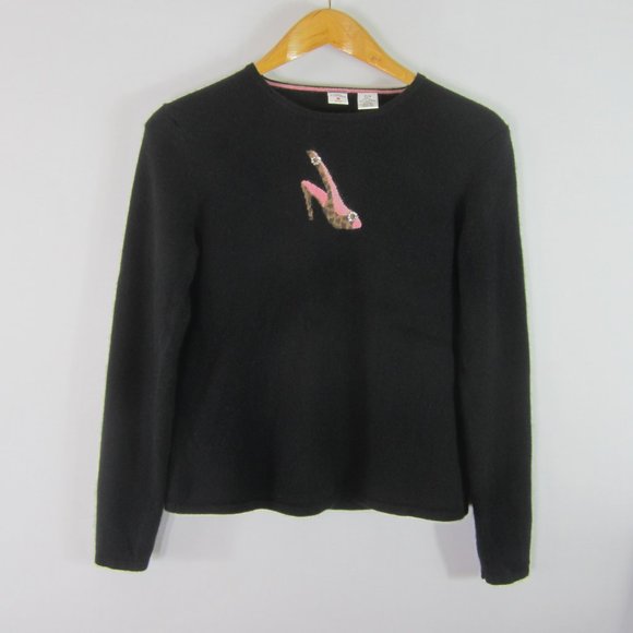 Saks Fifth Avenue Real Clothes PM Cashmere Sweater - Picture 1 of 8